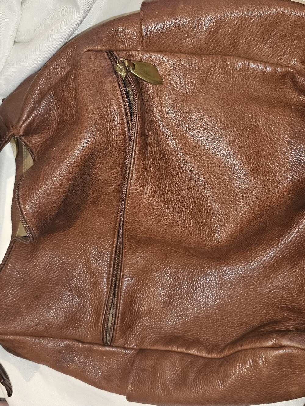Classic Brown Libaire Shoulder Purse - Picture 4 of 5